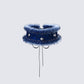 Blue choker – FINESSE
