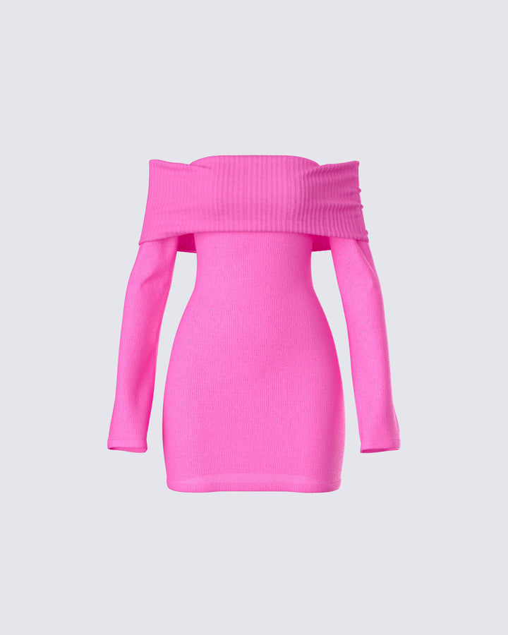 Women's pink mini dress – FINESSE