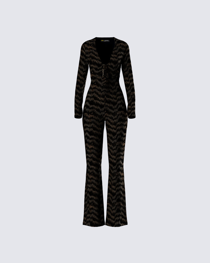 Women's black jumpsuit – FINESSE