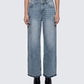 Stems Blue Cargo Boyfriend Low Waist Jean