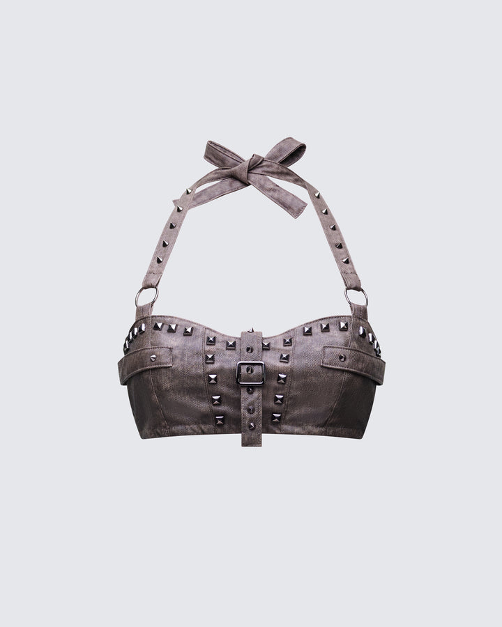 Women's brown tops – FINESSE