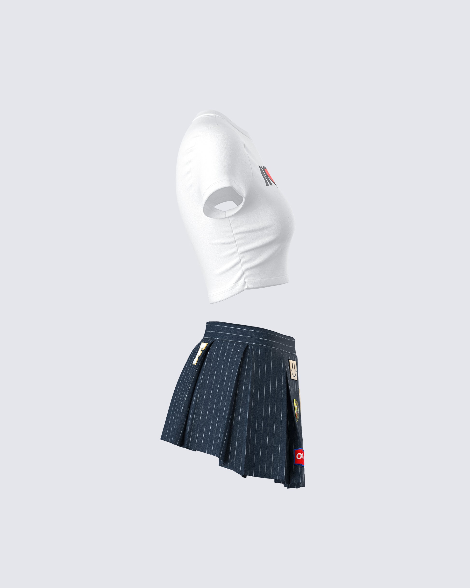 Women's cotton matching set front view – FINESSE