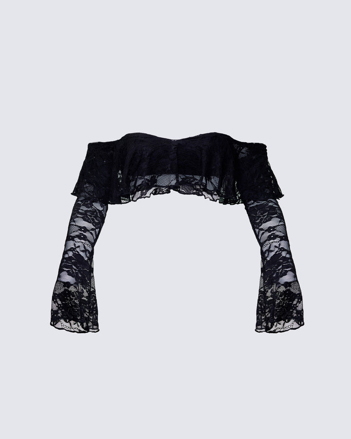 Women's black top – FINESSE