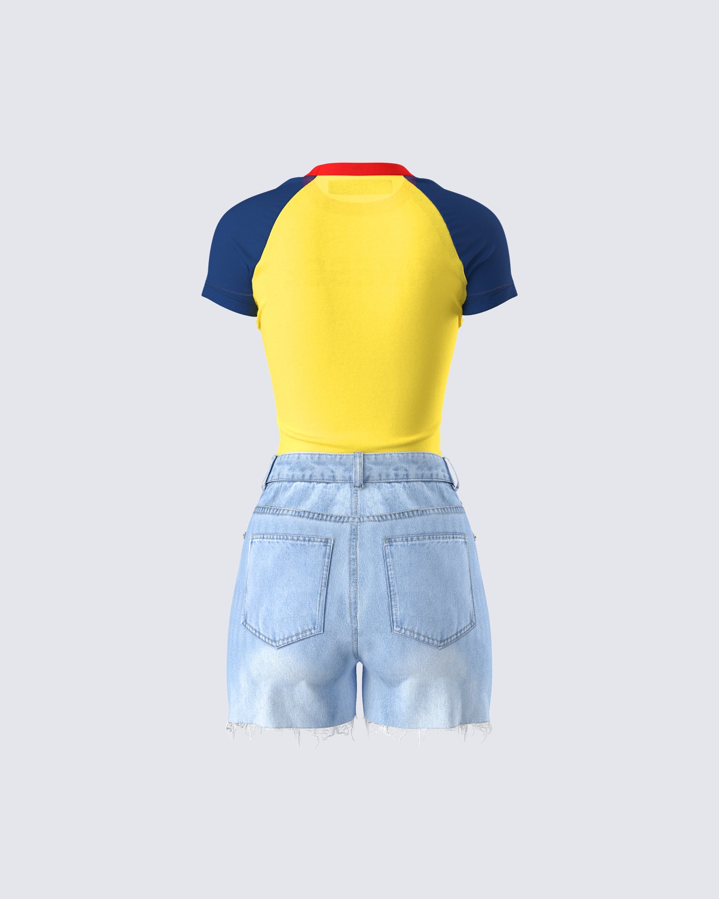 Women's cotton matching set styled on model – FINESSE