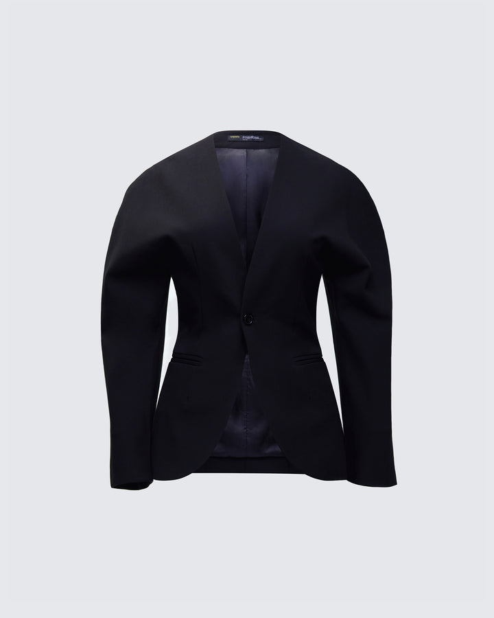 Women's black blazer – FINESSE