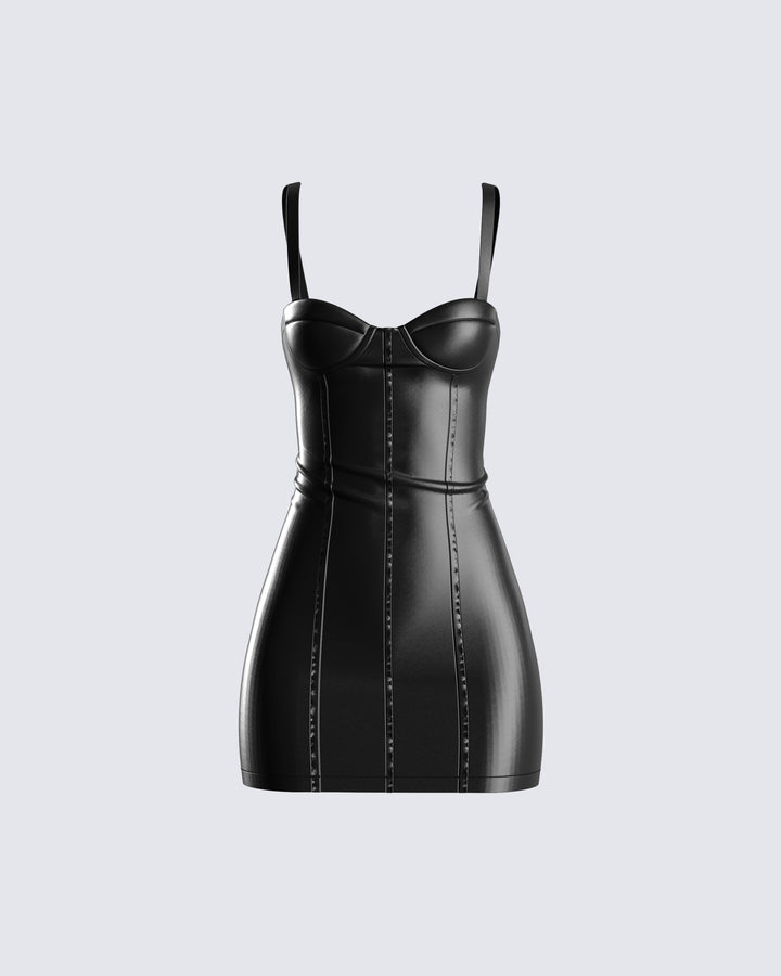 Women's black dress – FINESSE