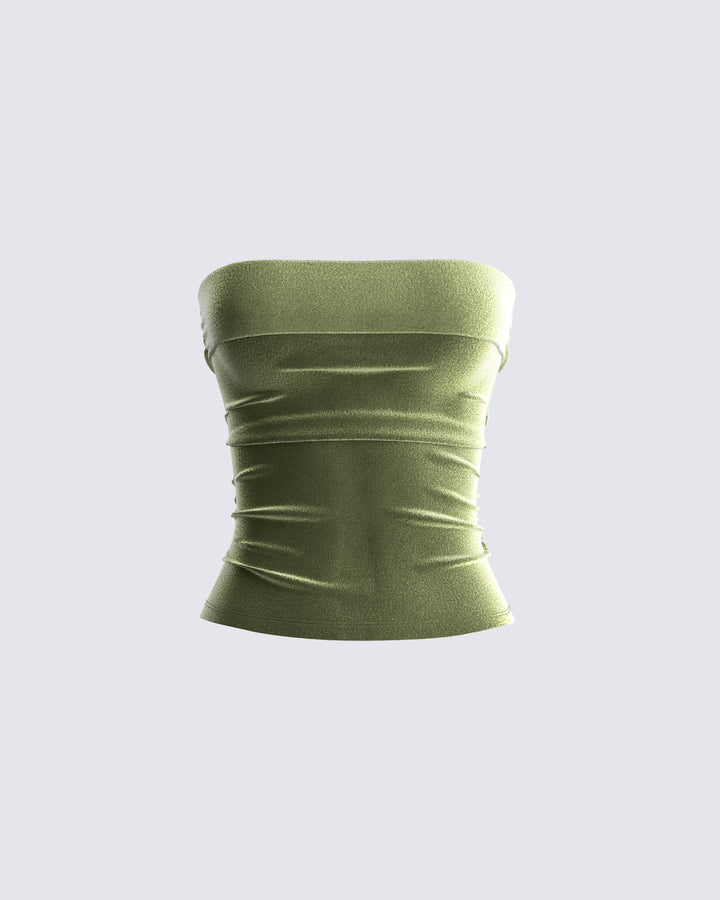 Women's green top – FINESSE