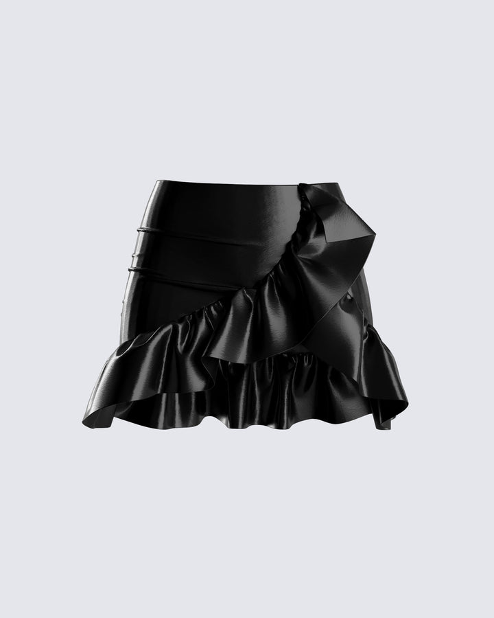 Women's black skirt – FINESSE