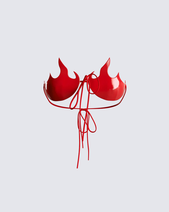 Women's red top – FINESSE