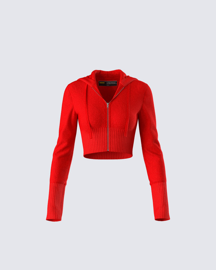 Women's red jacket – FINESSE