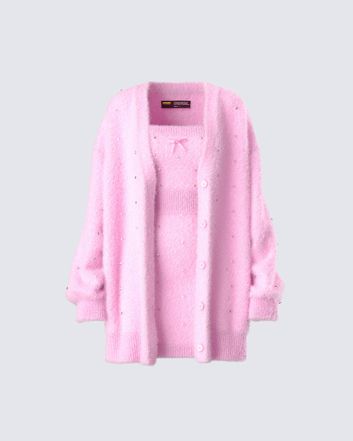 Women's pink matching set – FINESSE