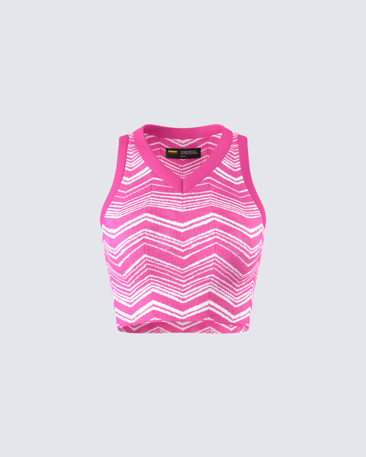 Women's pink top – FINESSE