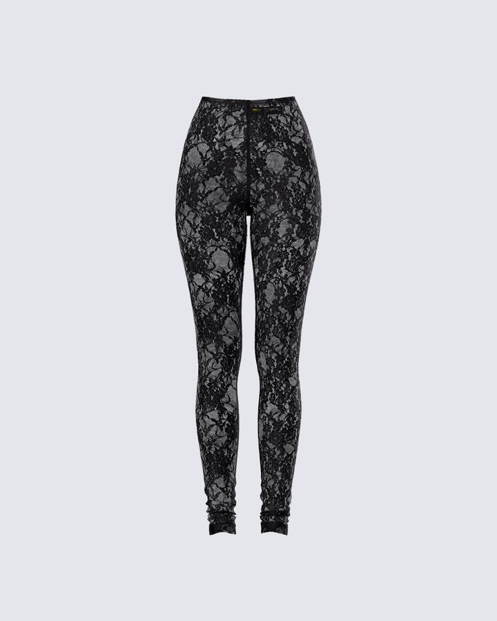 Women's black leggings – FINESSE