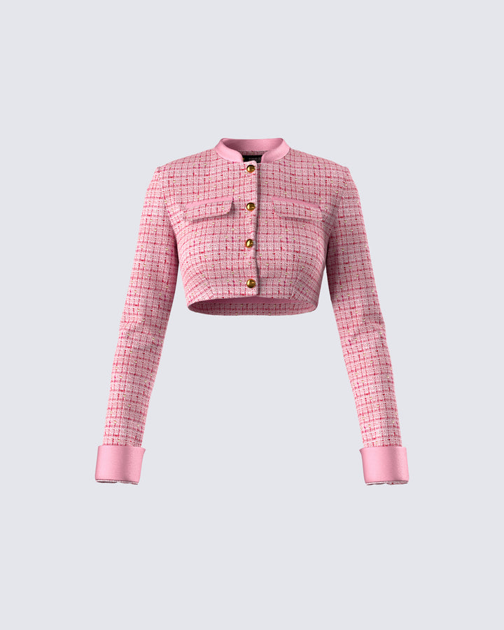 Women's pink jacket – FINESSE