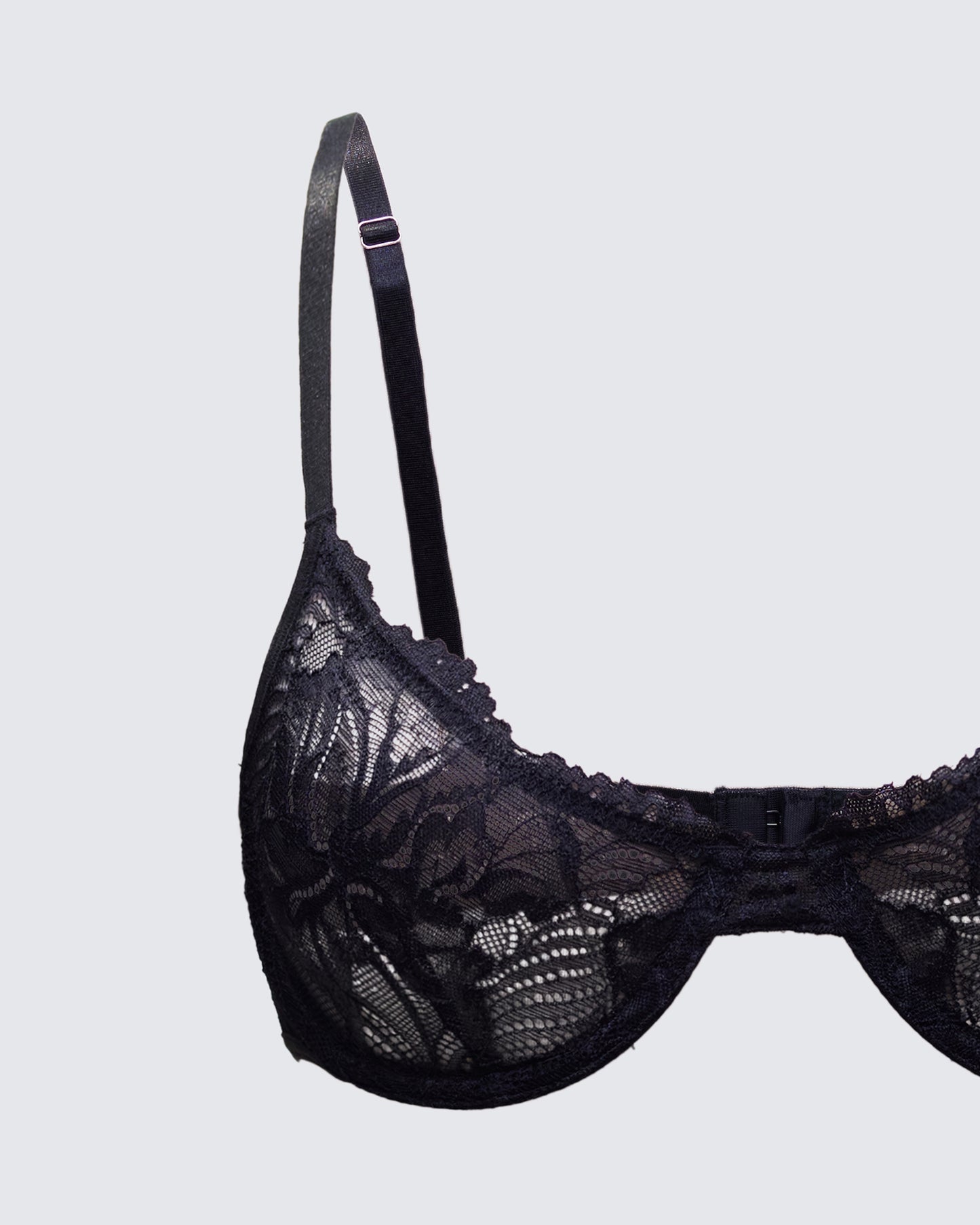 Women's black top alternate angle – FINESSE