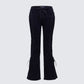 Women's black cotton bottoms – FINESSE