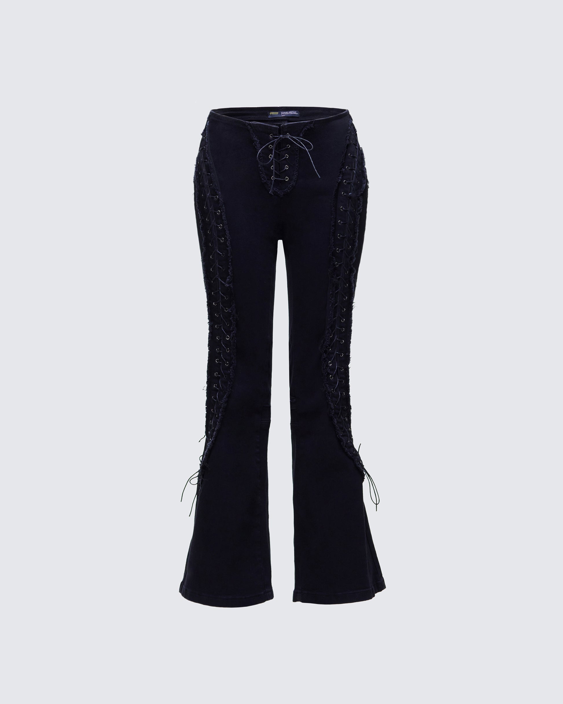 Women's black cotton bottoms – FINESSE