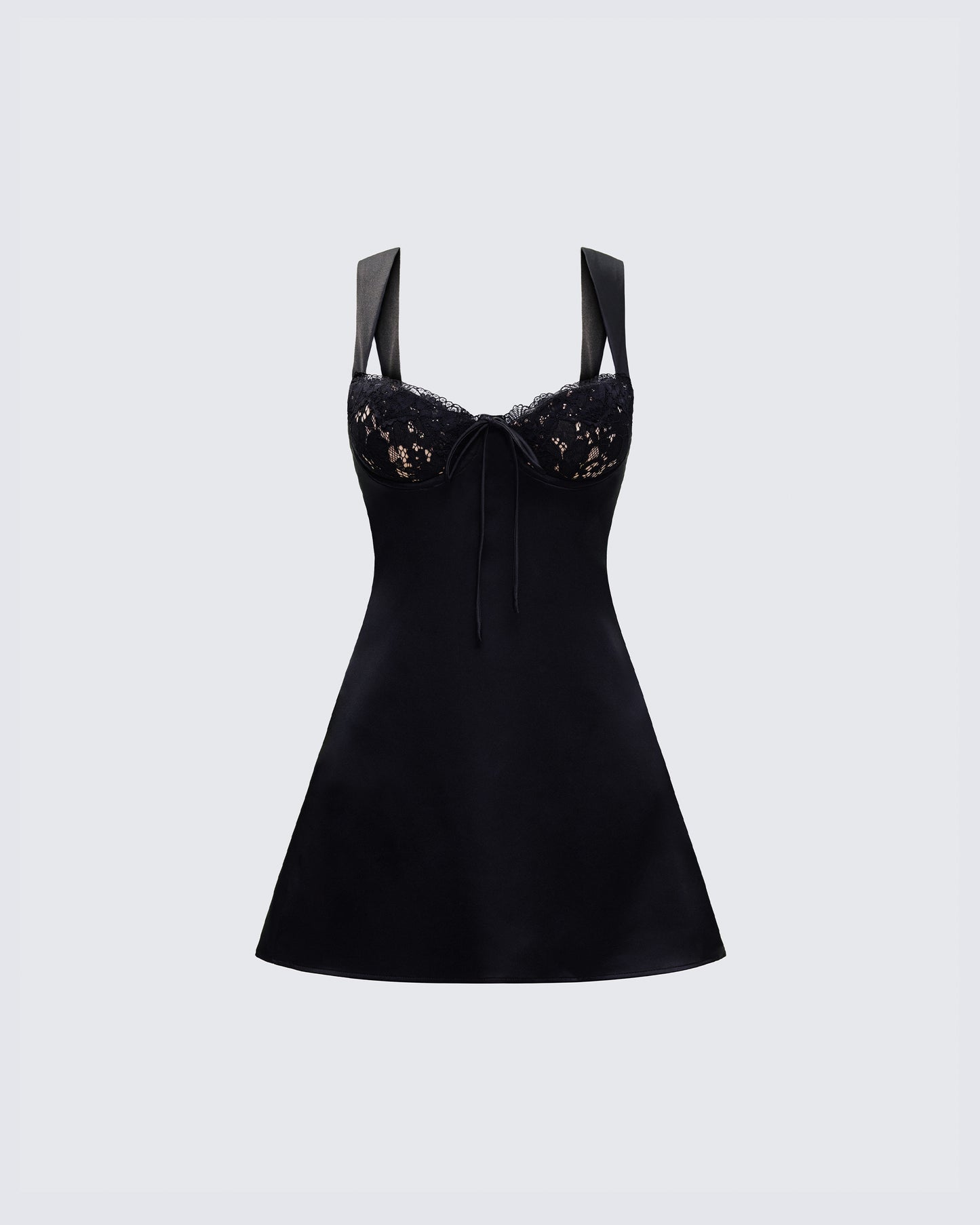 Women's black mini dress – FINESSE