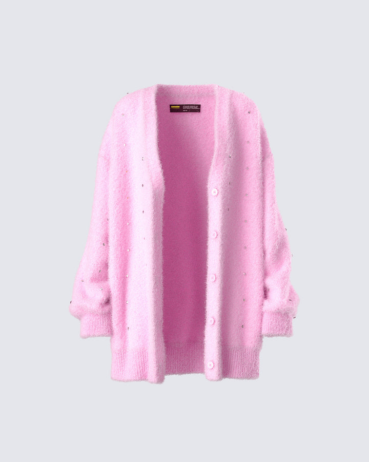 Women's pink matching set close-up detail – FINESSE