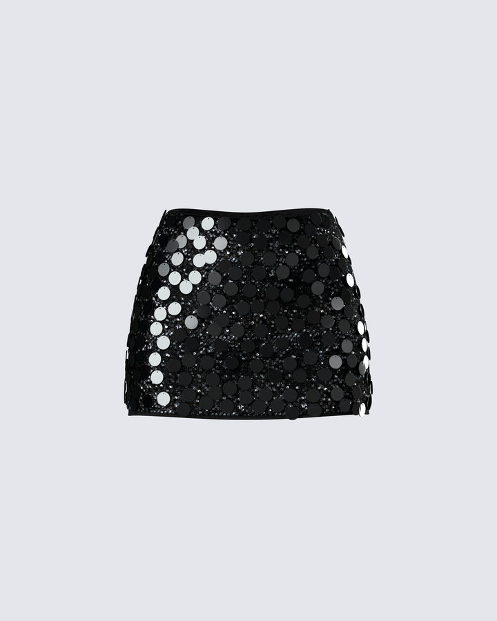 Women's black mini skirt – FINESSE