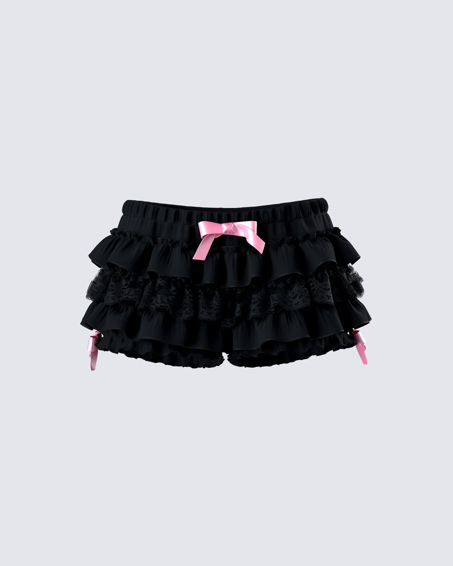 Women's black cotton shorts – FINESSE