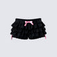 Women's black cotton shorts – FINESSE