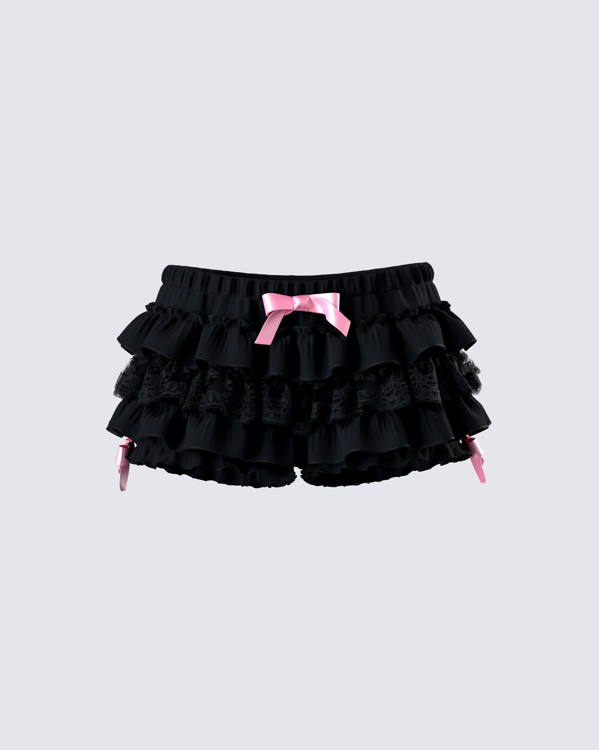 Women's black cotton shorts – FINESSE