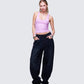 Women's pink tank top alternate angle – FINESSE