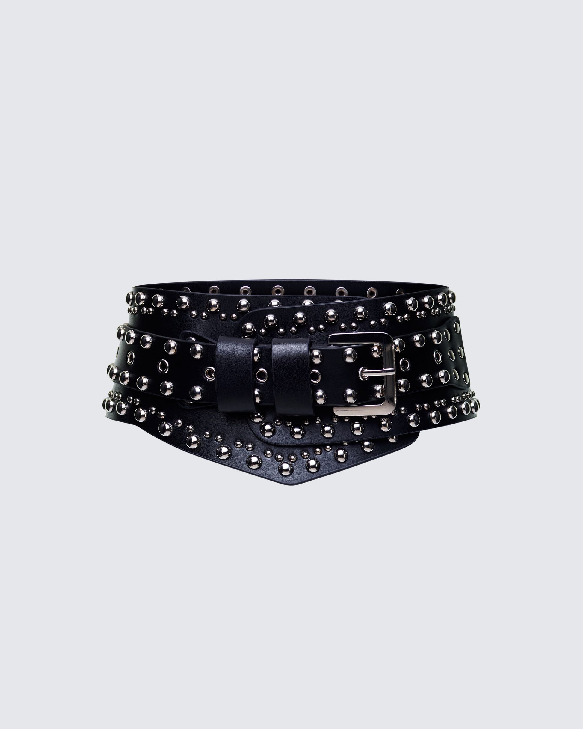 Women's black leather accessories – FINESSE