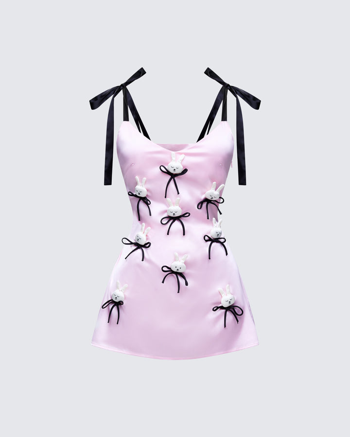 Women's pink slip dress – FINESSE