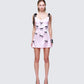 Women's pink slip dress front view – FINESSE
