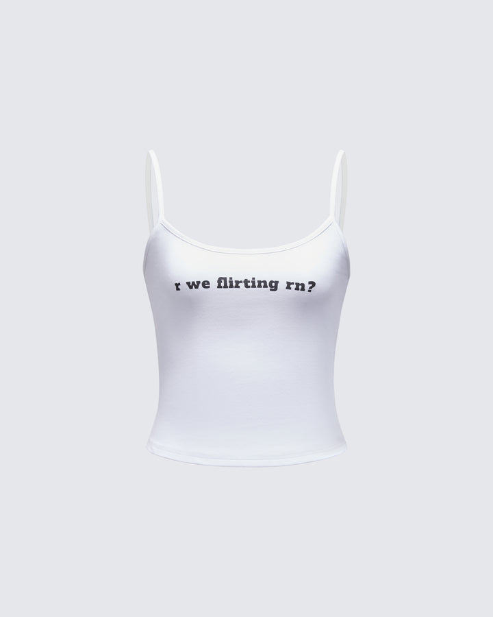 Women's white cotton top – FINESSE
