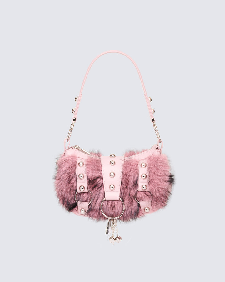Pink shoulder bag – FINESSE