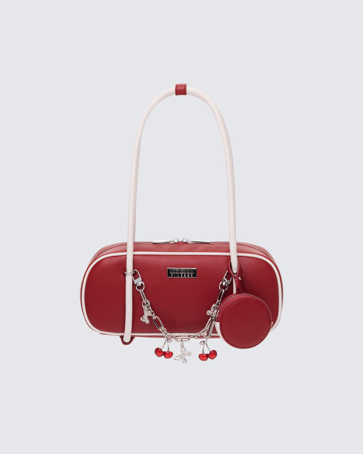 Red shoulder bag – FINESSE