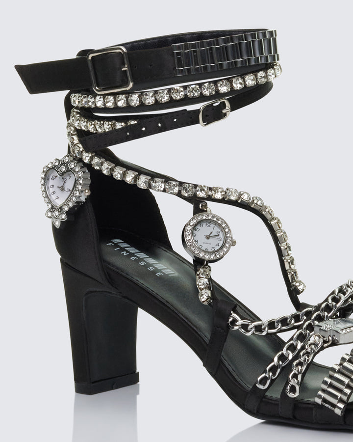 Women's heels close-up detail – FINESSE