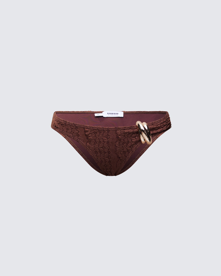Women's red cotton bikini – FINESSE