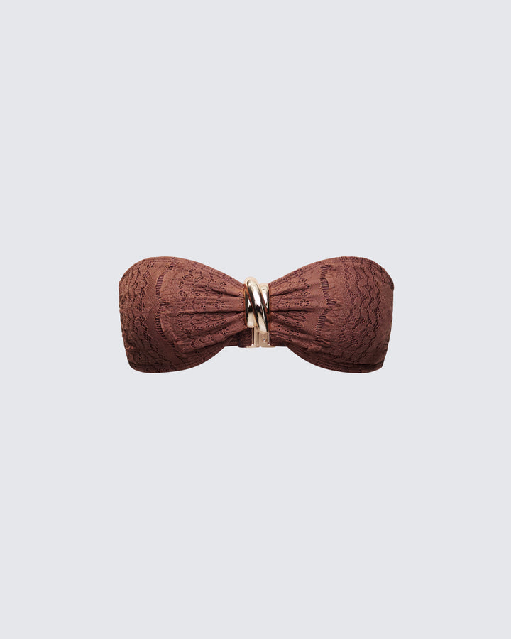 Women's red cotton bikini – FINESSE