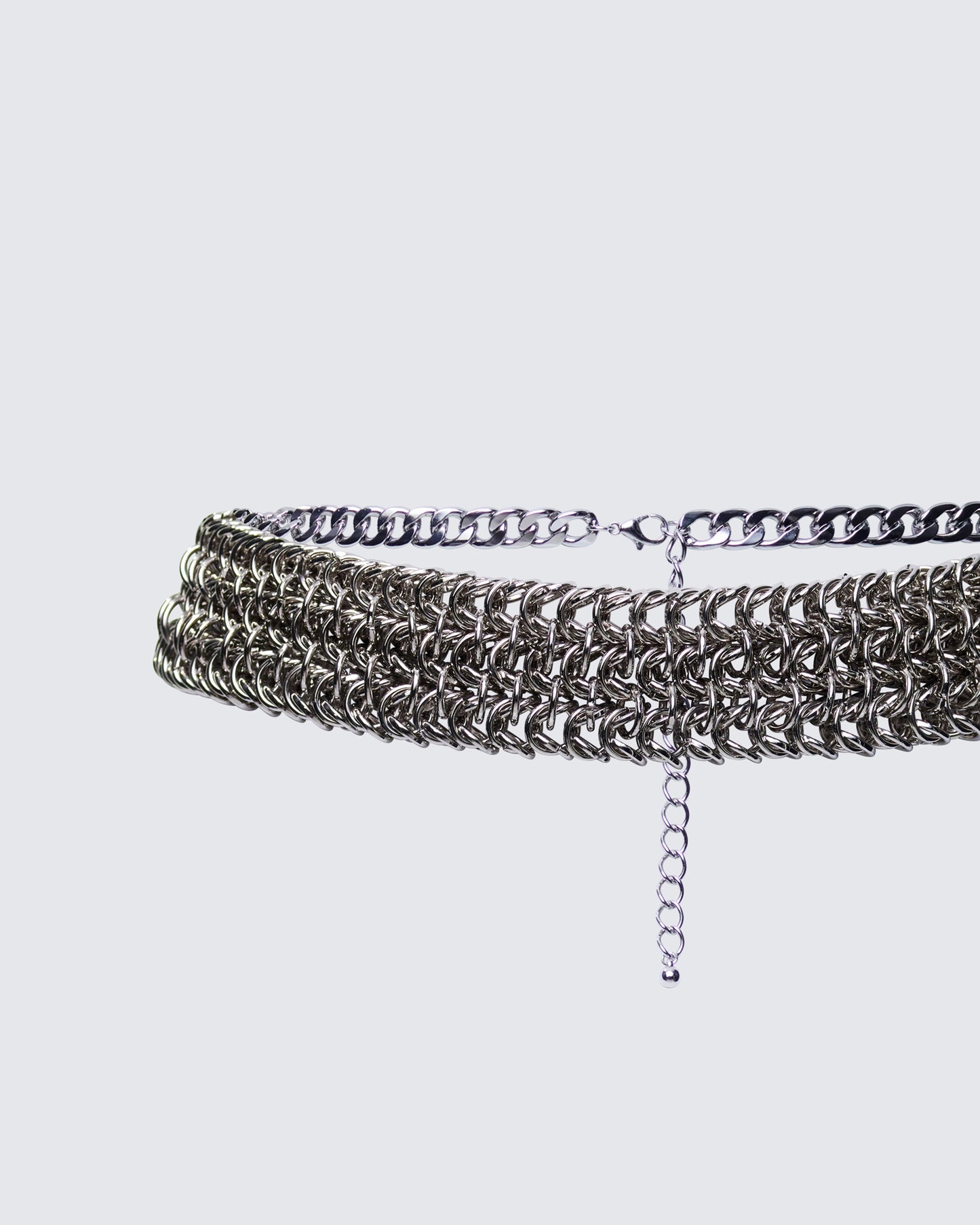 Women's silver accessories front view – FINESSE