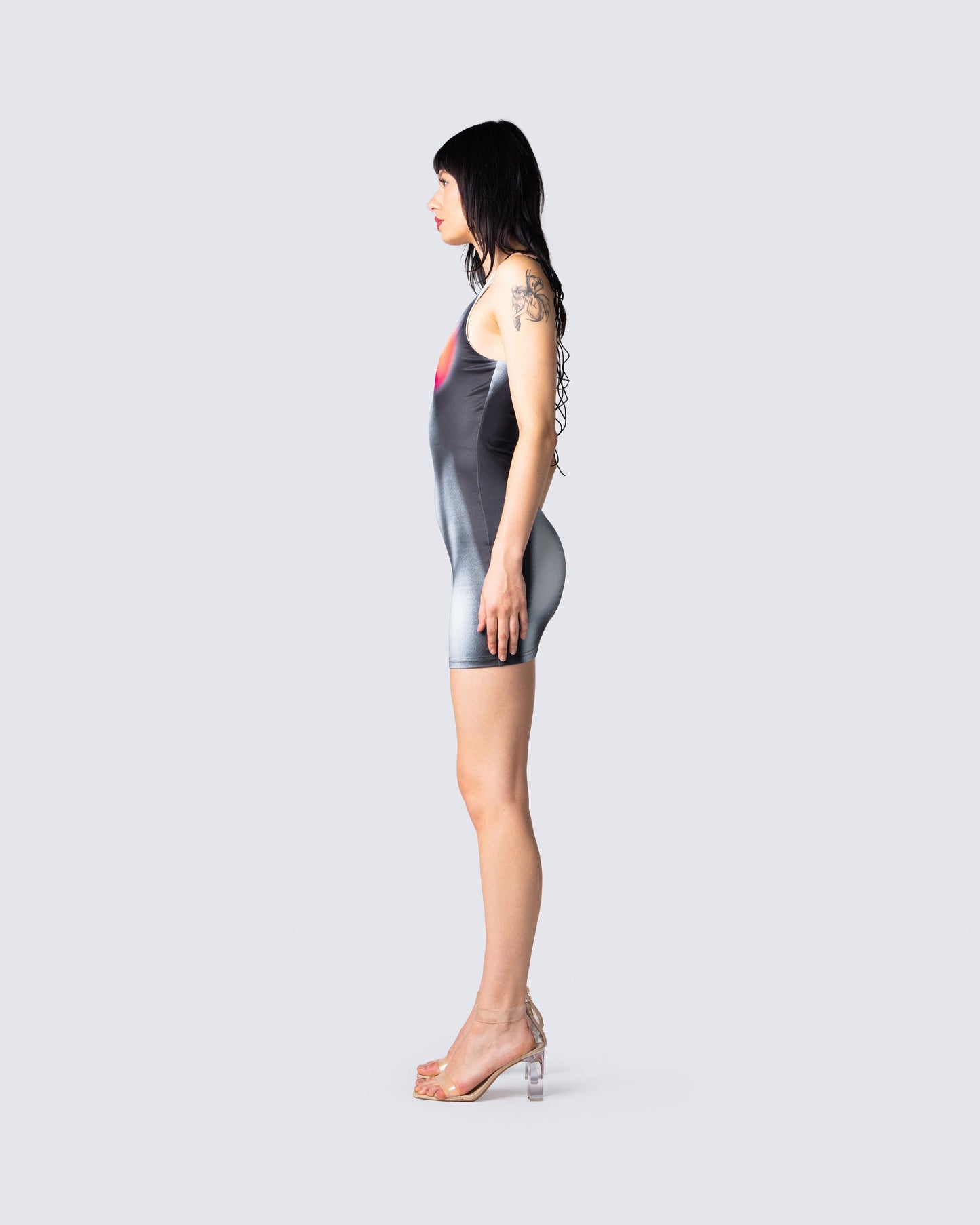 Women's mini dress alternate angle – FINESSE