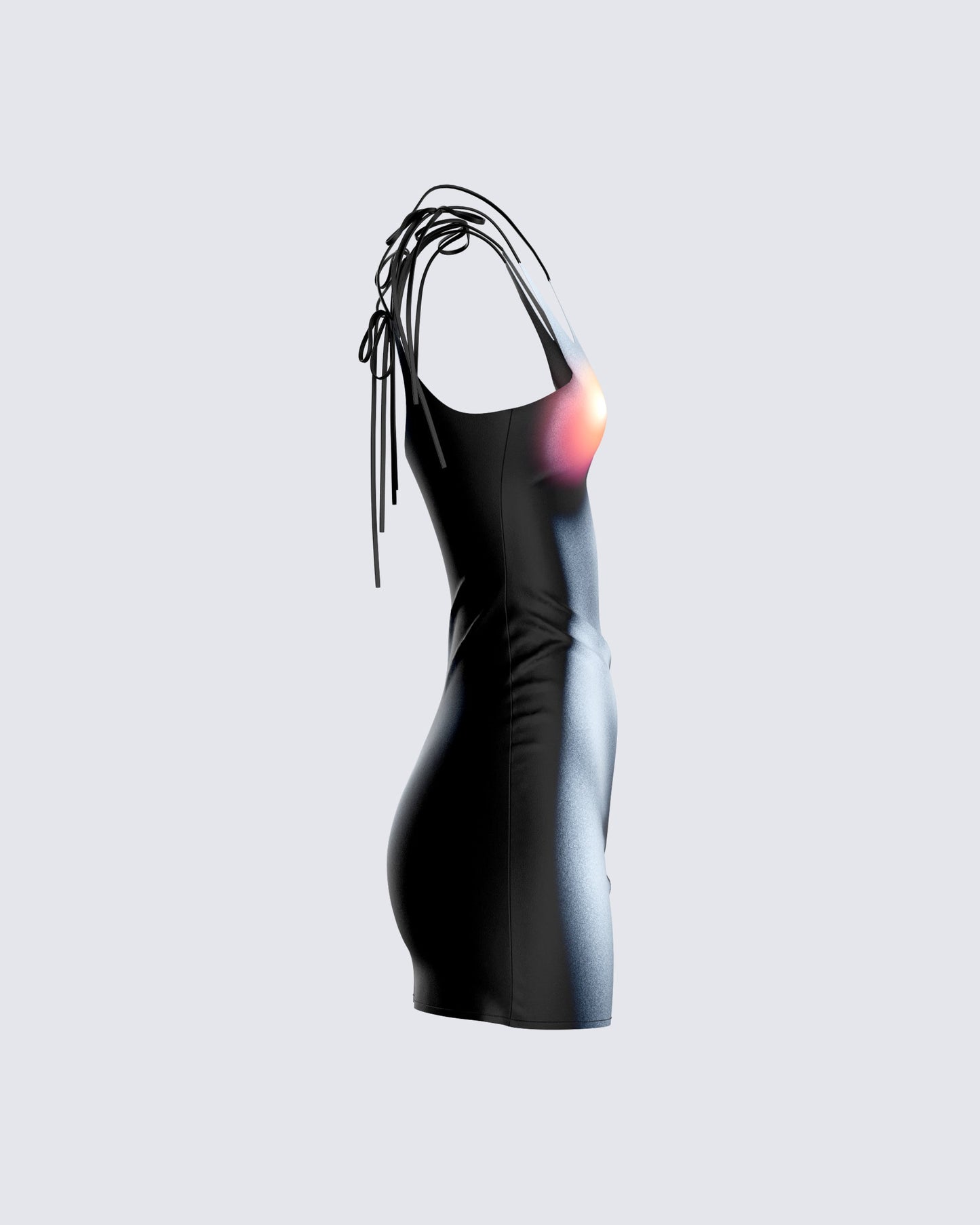 Women's mini dress front view – FINESSE