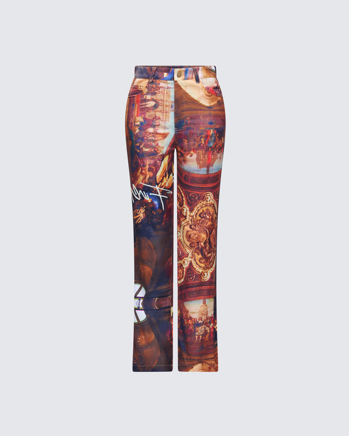Women's red pants – FINESSE