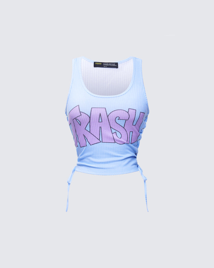 Women's blue tank top – FINESSE