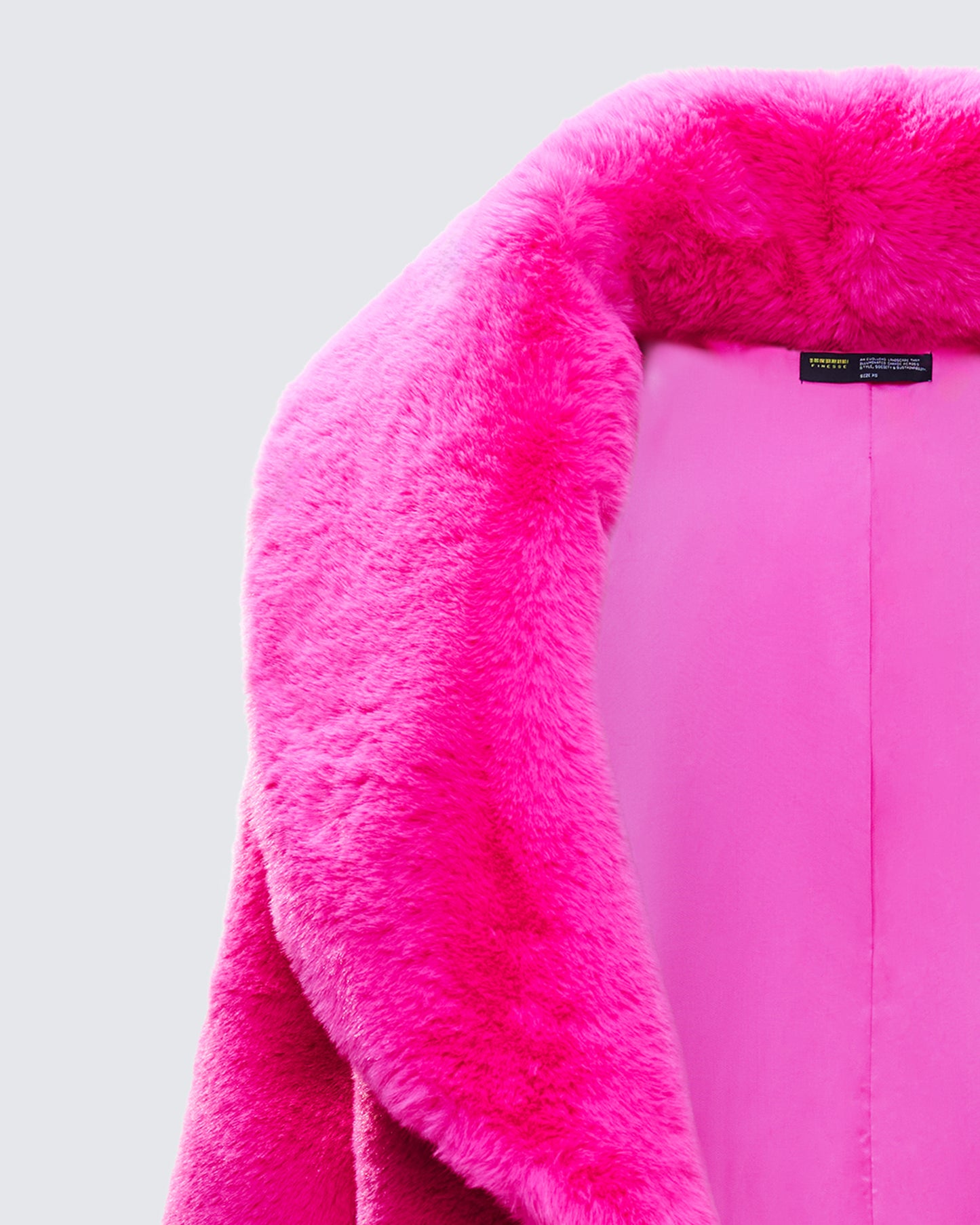 Women's pink jacket alternate angle – FINESSE