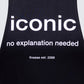 Women's black tank top alternate angle – FINESSE