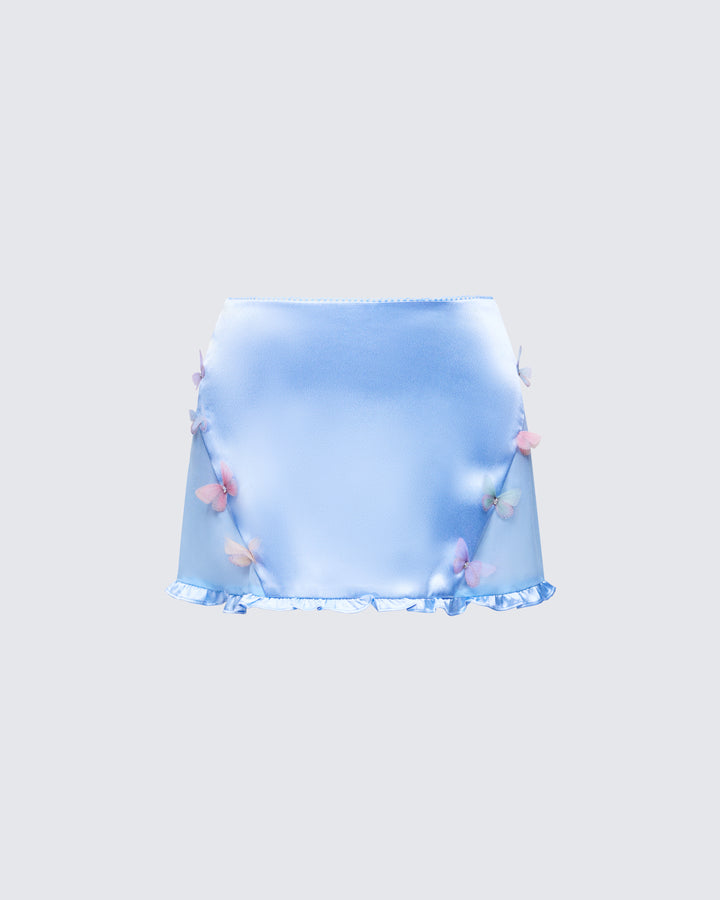 Women's blue skirt – FINESSE