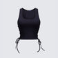 Women's black tank top – FINESSE