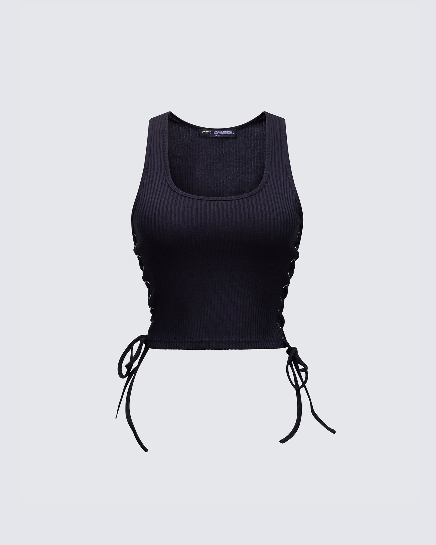 Women's black tank top – FINESSE