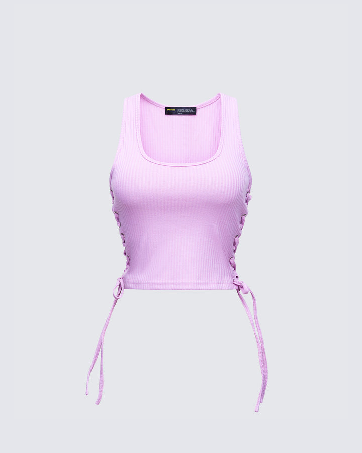 Women's pink tank top – FINESSE
