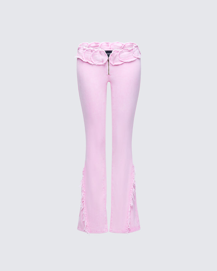 Women's red cotton pants – FINESSE