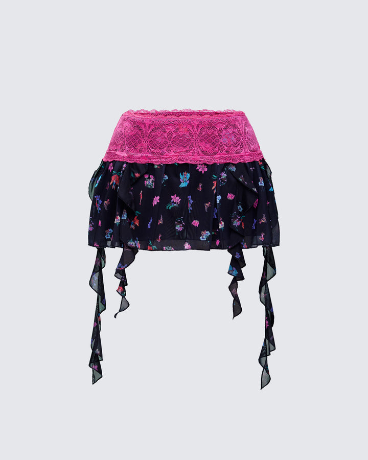 Women's black mini skirt – FINESSE